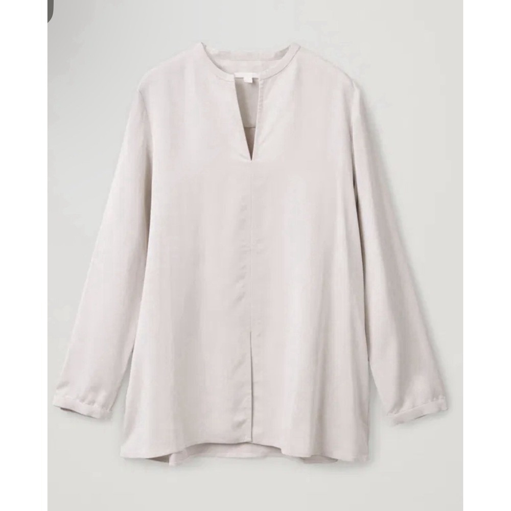 COS‎  Smooth Tunic Top Size 12 Minimalist Capsule